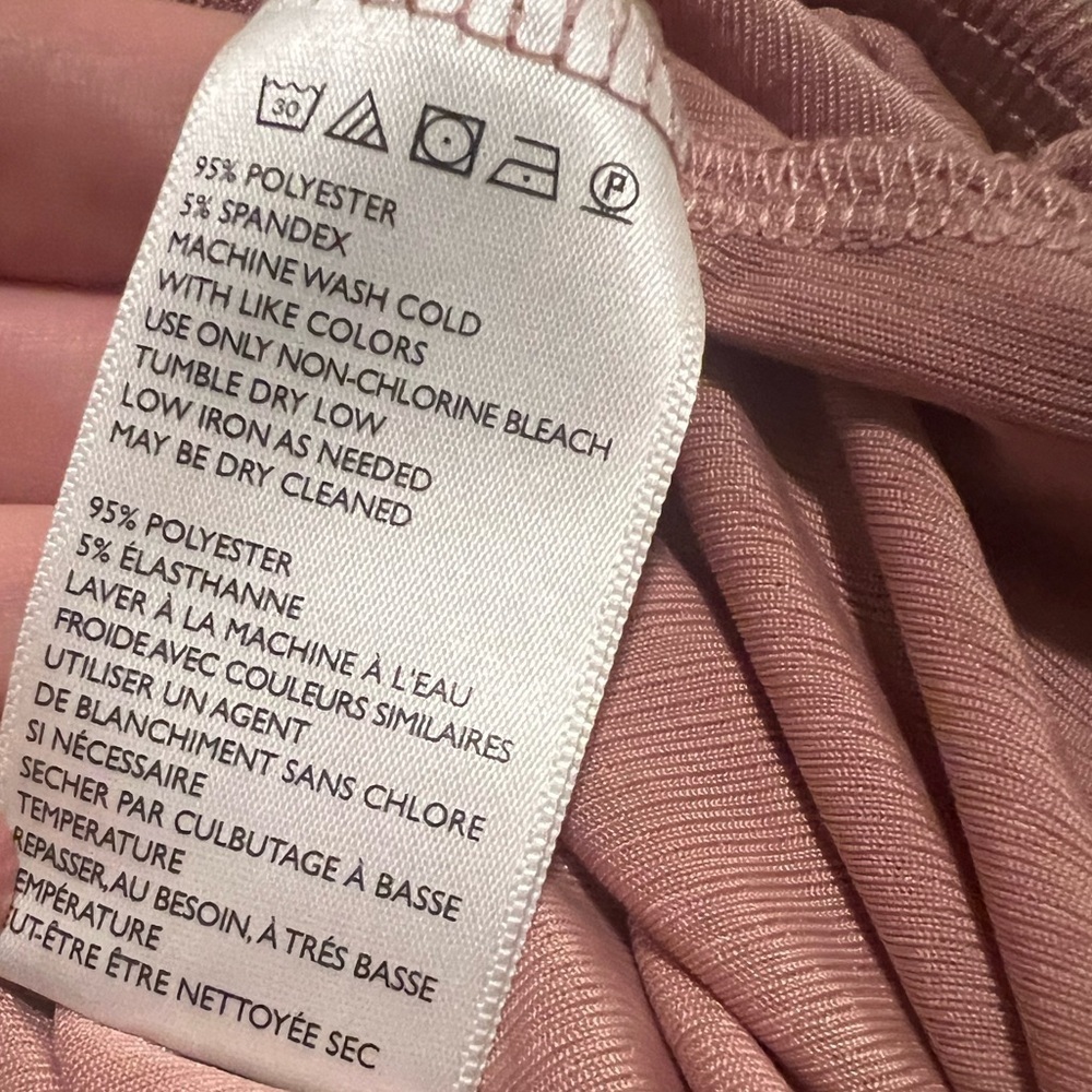 Free People Intimately Pink Ribbed Racerback - M - Picture 4 of 4